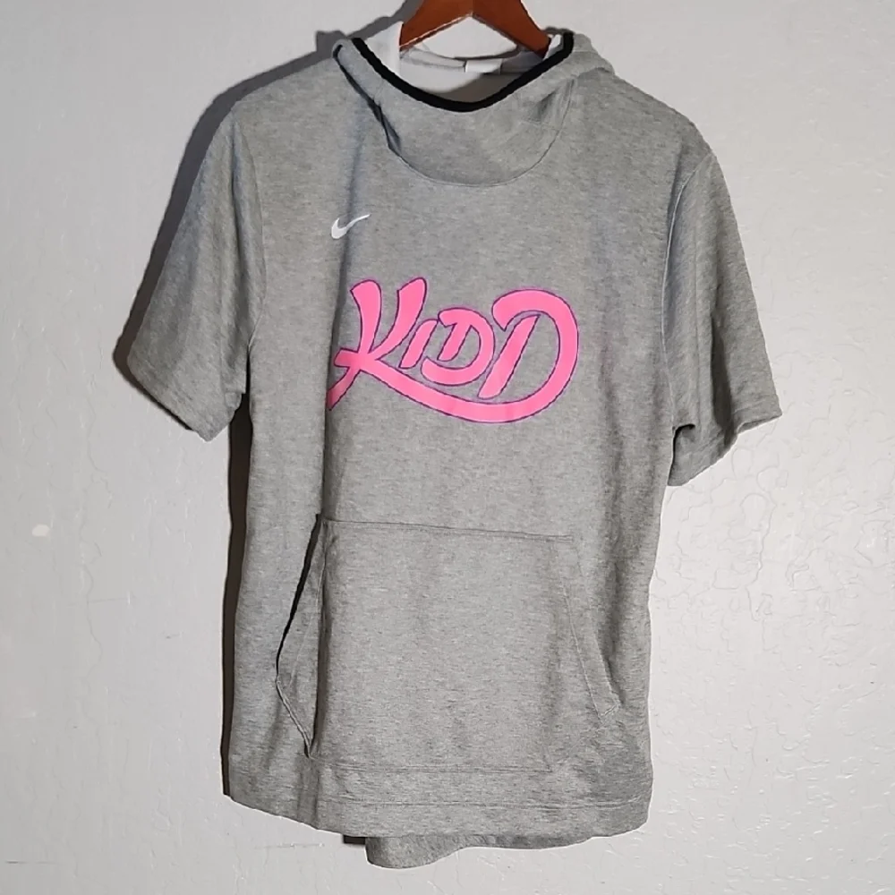 Nike Short Sleeve Pullover Hoodie w Kidd Logo Large